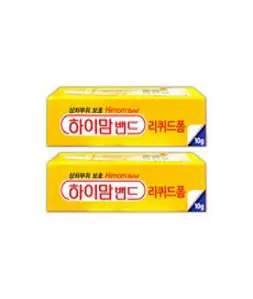 중외제약 하이맘밴드 리퀴드 폼 액상 방수 밴드 10g, 2개