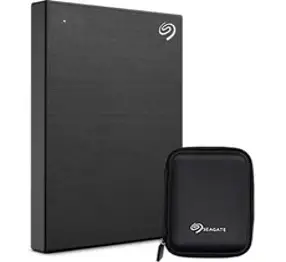 씨게이트 ONE TOUCH 외장하드 + 파우치, 1TB, 블랙