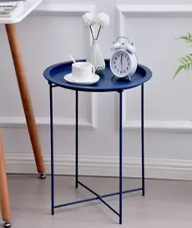 티테이블 거실테이블 원형 80+60CM, 80cm+60cm, X1