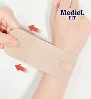 메디엘핏 손목 보호대 1mm 얇은 고급소재 2개
