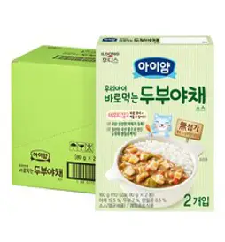 일동후디스 아이얌 바로 먹는 소스, 두부야채, 8개
