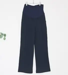 이얀 골지 통 임산부 하의 봄 가을 바지