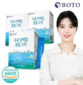 보뚜 초유 단백질 분말 스틱 30포, 60g, 3박스