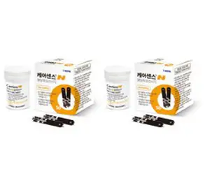 케어센스 N 개인용혈당검사지 CareSens N Blood Glucose Test Strip, 50개입, 2개
