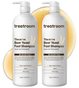 트리트룸 더모어 맥주효모 두피강화 탈모샴푸, 1030ml, 2개