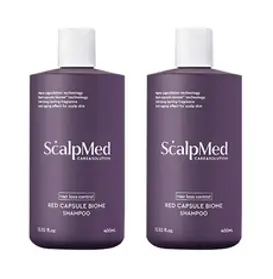 스칼프메드 레드캡슐바이옴 탈모완화 샴푸, 400ml, 2개