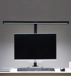 파파 LED 와이드 스탠드 800S PA-800S, 블랙