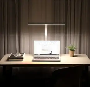 스피아노 데스크형 테드 LED 와이드 스탠드 SL-W800D, 화이트