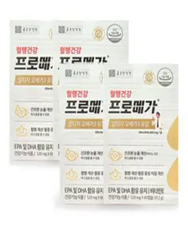 종근당건강 [본사]프로메가 알티지 오메가3 듀얼 4박스(4개월), 60정, 4개