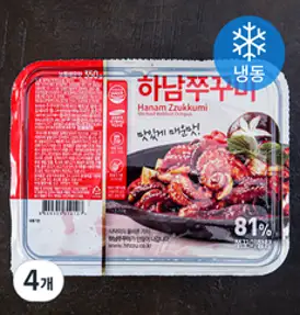 하남쭈꾸미 보통 매운맛 (냉동), 350g, 4개