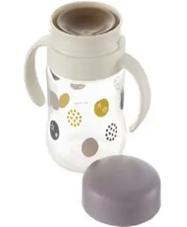 릿첼 TLI 360도 흘림방지 컵 SD 200ml, 퍼플그레이, 1개