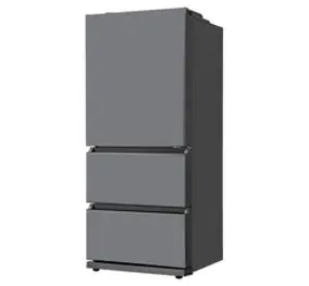 삼성전자 김치플러스 3도어 냉장고 328L 방문설치, 리파인드 이녹스, RQ33B71G3S9