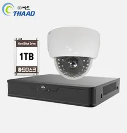씨씨티비이몰 FULL HD 210소 올인원 감시 카메라 녹화기 CCTV 자가설치 세트, 실내 카메라 1대 설치 세트(케이블 10M), 1개
