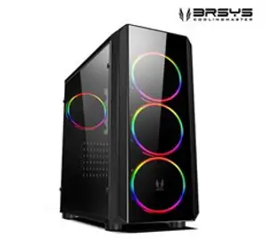 3RSYS J230 RGB BLACK 미들타워 컴퓨터 케이스