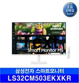 삼성 스마트 모니터 M5 LS32CM503EKXKR, 없음