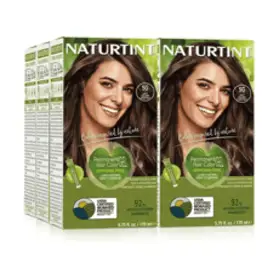 Naturtint Permanent 네이처틴트 퍼머넌트 헤어 컬러 5G 라이트 골든 체스트넛 6팩, 6개