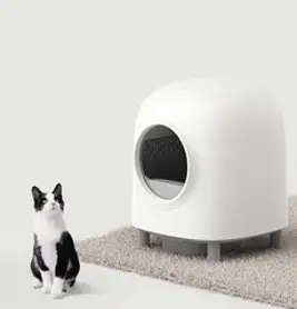 디클펫 고양이 자동화장실 CL03 와이파이(WIFI), 화이트