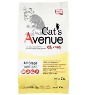 캣츠에비뉴 고양이 사료, 닭, 2kg, 1개