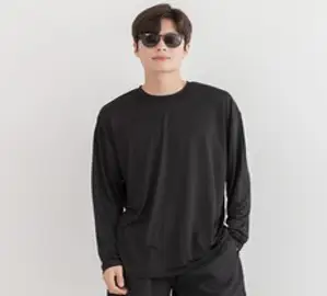 래시플 남성용 루즈핏박시 래쉬가드 상의