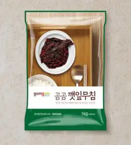 곰곰 깻잎무침, 1kg, 1개