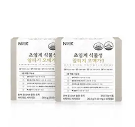 뉴네이처 초임계 식물성 알티지 오메가3, 60정, 2개
