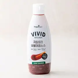 비비드키친 저칼로리 숯불매콤 소스, 290g, 1개