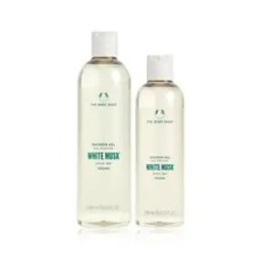 더바디샵 #NC야탑점# 화이트머스크 대용량 샤워젤 세트 400ML+250ML, 1세트, 650ml
