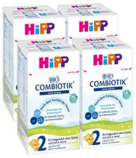 독일 hipp 힙 분유 2단계 무전분 600g, 4개