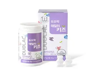 듀오락 데일리키즈 유산균, 60정, 1개