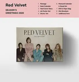 레드벨벳 시즌그리팅 2023 SEASON'S GREETINGS / Red Velvet, 1개