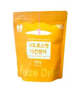마도로스펫 반려동물 건조 트릿 간식 100g, 치킨텐더, 1개