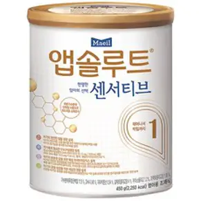 앱솔루트 센서티브 분유 1단계, 450g, 1개