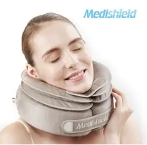 메디쉴드 목견인기 CT-3500 무선 충전식 공기주입 전동마사지기 목안마기 교정 의료기기, CT-3500M, 1개