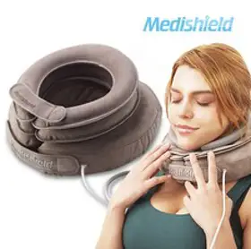 국산 CSE 메디쉴드 CT-3500 목 견인기 거북목 경추 교정기, 1개