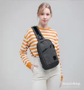 미토도 TSL-202 도난방지 방검 여행용 크로스백 슬링백 가방