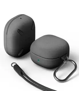 신지모루 변색방지 TPU 투명케이스 + 카라비너, 클리어, 갤럭시 버즈 2 / 프로 / 2 프로 / 라이브