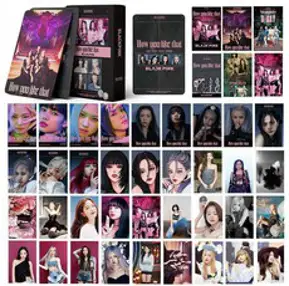 블랙핑크포카 블랙핑크포토카드 블랙핑크굿즈 스페셜 BLACKPINK 포카 블랙핑크 스티커 지수 제니 로제 리사 블핑포토카드 핑크베놈, TYPE C(WELCOMING)
