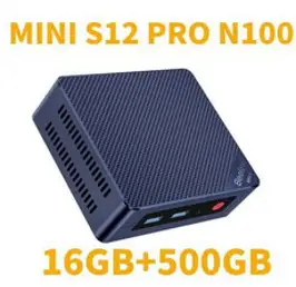 Beelink S12 미니 PC 최신 Intel 12th N95(4C4T 최대 3.4GHz), N95 8G+256G