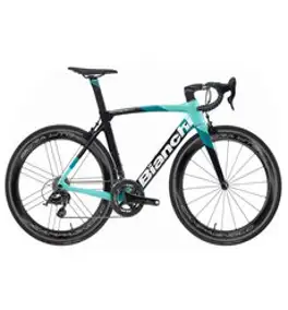 [한국자전거총판] 비앙키 올트레 XR4 코러스 12단 보라 WTO 60, 2R(BK유광), 44