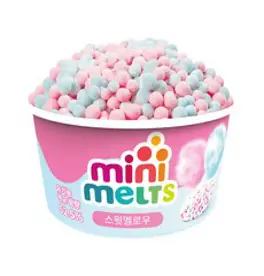 미니멜츠 스윗멜로우16 아이스크림, 50g, 16개