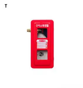 소화기함 1구용 / SKS-1-500 분말소화기 3.3KG PE함 앙카형, 1개