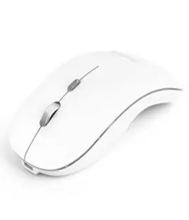 스마텍 무소음 충전식 무선 블루투스 마우스 STM-BT3000, 화이트