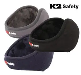 K2 [1+1] 겨울 귀마개 (보온성 우수), 3.블랙+블랙