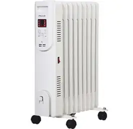 신일 리모컨형 타이머 이동식 과열방지 9핀 전기 라디에이터, SER-KP9D