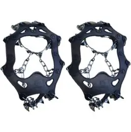 몽크로스 1000 13포인트 스텐 체인아이젠 + 하드케이스 세트, 블랙