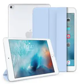 신지모루 스마트커버 펜슬 수납 태블릿 케이스, 핑크 샌드