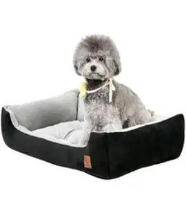 딩동펫 소프트 터치 방석, 블랙