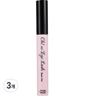 에뛰드하우스 오 마이 래쉬 쌩얼 카라 7ml, 6호 블랙틴트, 3개