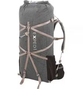 엑스패드 여성용 라이트닝 45팩 백패킹 하이킹 등산 백팩 배낭 가방, 45L, Black