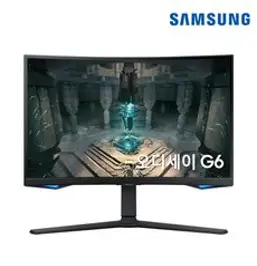삼성전자 오디세이 G6 S32BG650 80cm QHD 1ms HDR600 커브드 컴퓨터 게이밍 스마트 모니터, LS32BG650EKXKR